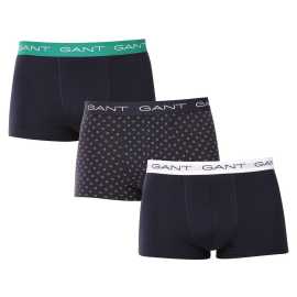 3PACK herenboxershort Gant veelkleurig (902513033-433) M.
Zet in op comfort en een tijdloze look met de GANT heren boxershorts in een tijdloze kleurencombinatie.
Eersteklas materiaal voor dagelijks comfort
De boxershorts zijn gemaakt van een hoogwaardige mix van katoen en elastaan.
Modern ontwerp voor werk en uitgaan
Het eenvoudige ontwerp wordt aangevuld door een tailleband met het GANT-logo, die zacht is en niet drukt.
Waarom je zeker GANT boxershorts moet proberen

Kwaliteitsmateriaal en comfortabele pasvorm: Zacht katoen met elastaan zorgt voor comfort en een geweldige pasvorm.
Stijlvol minimalistisch ontwerp: Het klassieke kleurenschema en het rubberen logo zien er elegant en modern uit.
Veelzijdig gebruik: Ideaal voor dagelijks gebruik, werk, sport en vrije tijd.

GANT ondergoed voor stijlvolle mannen
Sinds 1949 staat het merk GANT synoniem voor precisiewerk en kwaliteitsmaterialen.
Hoe te onderhouden GANT heren boxershorts
Om ervoor te zorgen dat je wasgoed lang in goede conditie blijft, raden we je de volgende tips aan.

Wasgoed: De pen heeft een maximale temperatuur van 40 °C.
Drogen: Je kunt je boxers in de wasdroger drogen - we raden aan om het fijnwasprogramma op een lagere temperatuur in te stellen.
Strijken: Indien nodig kun je ze op een lage temperatuur strijken, het beste binnenstebuiten.

Tip: Het juiste ondergoed vinden dat perfect bij je past, kan een uitdaging zijn.
