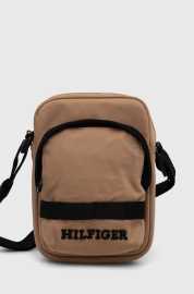 Malá taška Tommy Hilfiger béžová farba,AM0AM12204.