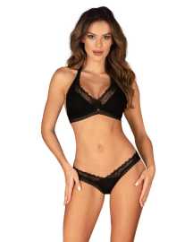 Frauenset Obsessive schwarz (Medilla set) XL/XXL.
Obsessive sind sehr  in sexy Design.
Das Paket enthält keine Strümpfe.