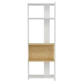 MID.YOU REGÁL, biela, farba duba, 58,6/165/26,8 cm.