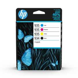 HP 934/935 6ZC72AE farebná (CMYK) sada originálna cartridge.
Originálna cartridge = záruka priamo od výrobcu tlačiarne
100 % použitie v tlačiarni - spoľahlivá a bezproblémová tlač
Použitím originálnej náplne predlžujete životnosť tlačiarne
Overená špičková kvalita - jasný a čitateľný text, jemná grafika, kvalitnejšie obrázky
Použitie originálnej kazety ponúka rýchly a vysoký výkon a pritom stabilné výsledky = EFEKTÍVNA TLAČ
Jednoduchá inštalácia a údržba
Zabezpečujeme bezplatnú recykláciu originálnych náplní
Garancia Vašej spokojnosti s použitím našej originálnej náplne

Kód výrobcu: 6ZC72AE