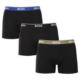 3PACK Herren Klassische Boxershorts BOSS schwarz (50531691 965) XXL.
Gönnen Sie sich ultimativen Komfort und zeitlosen Stil mit den BOSS Boxershorts für Männer.
Hochwertiges Material für maximalen Komfort
Die Boxershorts sind aus einem hochwertigen Baumwoll-Elastan-Gemisch gefertigt, das die perfekte Kombination aus Weichheit, Atmungsaktivität und Elastizität bietet.
Stilvolles Design und elegantes Aussehen
Das klassische Design mit dezentem BOSS Logo auf dem gewebten Gummi verleiht den Boxershorts einen modernen und anspruchsvollen Look.
Warum Sie die BOSS Boxershorts lieben werden

Hochwertige Baumwolle: Weich, atmungsaktiv und angenehm am Körper.
Elastischer Bund mit BOSS Logo: Elegant und bequem.
Längere Höschen: Ideal unter einem Anzug und beim Sport.
Flexibles Material: Es passt sich perfekt an Ihren Körper an.

Alle stilvollen Männer werden BOSS Unterwäsche lieben
Die Marke BOSS wurde aus dem bekannten Bekleidungshersteller Hugo Boss ausgegliedert und bietet eine Produktlinie für Männer, die hochwertige Stücke und zeitlose Looks lieben.
Wie pflegt man seine BOSS Boxershorts?
Damit Ihre neuen Boxershorts so lange wie möglich ihre Form und Qualität behalten, empfehlen wir Ihnen, die folgenden Hinweise zu beachten:

Waschen: Bei 40°C mit ähnlichen Farben und Feinwaschmittel waschen.
Trocknen: Sie können sie auf niedriger Stufe im Wäschetrockner trocknen, aber wir empfehlen, sie an der Luft zu trocknen, damit sie länger halten.
Bügeln: Falls erforderlich, bei niedriger Hitze bügeln.

Tip: Es kann schwierig sein, die richtige Unterwäsche zu finden, die perfekt sitzt.