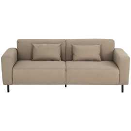 P & B DVOJMIESTNA POHOVKA, textil, béžová.