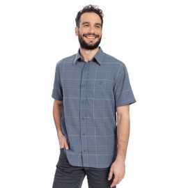 Bushman Hemd Jason blau L.