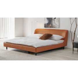 Livetastic ČALÚNENÁ POSTEĽ, 180/200 cm, hnedá.