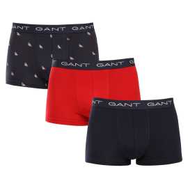 3PACK Boxers para homem Gant multicolorido (902513013-433) 3XL.
Aposte no conforto e num look intemporal com os boxers GANT para homem numa combinação de cores intemporal.
Material de qualidade superior para conforto quotidiano
Os boxers são fabricados com uma mistura de algodão e elastano de alta qualidade.
Design moderno para trabalhar e sair à noite
O design simples é complementado por uma cintura com o logótipo GANT, que é suave e não pressiona.
Porque é que deve definitivamente experimentar os boxers GANT

Material de qualidade e ajuste confortável: o algodão macio com elastano garante conforto e um ajuste ótimo.
Design minimalista e elegante: O esquema de cores clássico e a borracha do logótipo têm um aspeto elegante e moderno.
Utilização versátil: Ideal para uso diário, trabalho, desporto e lazer.

Roupa interior GANT para homens com estilo
Desde 1949, a marca GANT é sinónimo de precisão de fabrico e de materiais de qualidade.
Como cuidar dos boxers GANT para homem
Para garantir que a sua roupa se mantém em boas condições durante muito tempo, recomendamos as seguintes dicas.

Lavandaria: A caneta está a uma temperatura máxima de 40 °C.
Secagem: Pode secar os seus boxers na máquina de secar roupa - recomendamos que coloque o programa suave a uma temperatura mais baixa.
Passar a ferro: Se necessário, pode passá-las a ferro a uma temperatura baixa, de preferência do avesso.

Sugestão: Encontrar a peça de roupa interior certa que lhe assenta na perfeição pode ser um desafio.