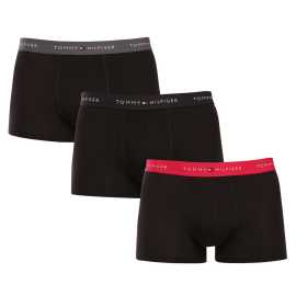 3PACK Moške boksarice Tommy Hilfiger črne (UM0UM02763 0VW) XXL.
Privoščite si brezčasen slog in vrhunsko udobje z moškimi boksericami Tommy Hilfiger.
Vrhunski material za maksimalno udobje
Boksarice Tommy Hilfiger so izdelane iz mehkega, na otip prijetnega bombaža z dodatkom elastana, ki jim daje prožnost in trpežnost.
Ikoničen slog in natančen kroj
Bokserji imajo daljše noge, ki se ne zvijajo, ter zagotavljajo zadostno pokritost in udobje.
Zakaj ne smete zamuditi boksaric Tommy Hilfiger

Vrhunski bombaž z elastanom: Mehke, zračne in udobne za celodnevno nošenje.
Daljše noge in elastičen pas: Stabilnost, slog in brez premikanja.
Elegantna in brezčasna zasnova: Odlično za vsak dan in posebne priložnosti.

Spodnje perilo Tommy Hilfiger je zagotovilo najvišje kakovosti
Blagovna znamka Tommy Hilfiger je pred skoraj 40 leti postala ikona ameriškega oblačenja, njena barvita paleta modre, rdeče in bele barve pa je prepoznavna že na prvi pogled.
Kako skrbeti za bokserje Tommy Hilfiger

Pralnica: Per pri 30 °C.
Sušenje: Bokserje lahko sušite v sušilnem stroju pri nizki temperaturi.
Likanje: Po potrebi jih lahko likate pri nižji temperaturi.

Nasvet: Iskanje popolnega spodnjega perila je včasih lahko izziv.