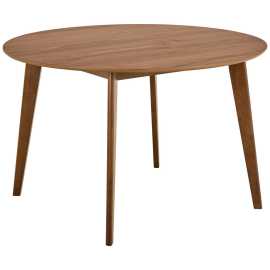 MID.YOU JEDÁLENSKÝ STÔL, orech, kaučukové drevo, farba vlašského orecha, 105/105/76 cm.