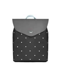 VUCH Joanna Dotty Dark Grey.

Dvostruko glavno kopčanje - patentni zatvarač i magnet
Unutarnji i vanjski džep s patentnim zatvaračem
Unutarnji pretinci bez pričvršćivanja
Ojačane naramenice
 Ruksaci
„Praktičnost, udobnost i funkcionalnost.