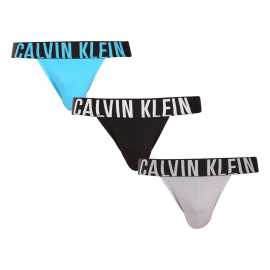 3PACK calzoncillos para hombre Calvin Klein multicolor (NB3606A-VVK) XL.