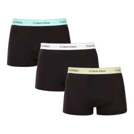 3PACK pánske boxerky Calvin Klein čierné (NB4392-VRB) M, trenky.
Užívajte si maximálne pohodlie a luxus s pánskymi boxerkami Calvin Klein.
Kvalitný materiál pre celodenné pohodlie
Tieto boxerky sú vyrobené z prvotriednej zmesi bavlny a elastanu.
Elegantný dizajn a praktický strih
Tkaná guma s kontrastným logom Calvin Klein vytvárajú štýlový a nadčasový vzhľad.
Prečo si zamilujete boxerky Calvin Klein

Prvotriedny materiál: Kombinácia bavlny a elastanu zaručuje mäkkosť, priedušnosť a elasticitu pre maximálne pohodlie počas celého dňa.


Štýlový dizajn: Ikonické logo Calvin Klein s vyšívanou gumou dodáva boxerkám elegantný vzhľad vhodný na každú príležitosť.


Praktický strih: dlhšie nohavice a prispôsobivý strih poskytujú väčšie pohodlie a voľnosť pohybu, ideálne na bežné nosenie, do práce aj na voľný čas.

Spodnú bielizeň Calvin Klein milujú ľudia na celom svete
Pánska spodná bielizeň Calvin Klein patrí k stáliciam módneho priemyslu.
Ako sa starať o boxerky Calvin Klein
Aby si vaše nové boxerky zachovali svoj vzhľad a kvalitu čo najdlhšie, dodržiavajte tieto jednoduché pokyny:

Pranie: Perte ich pri maximálnej teplote 30 °C.


Sušenie: Sušenie v bubnovej sušičke sa neodporúča - najlepšou voľbou je sušenie na vzduchu.


Žehlenie: Boxerky nie je potrebné žehliť, čím ušetríte čas a námahu.

Tip: Hľadanie obľúbenej spodnej bielizne môže byť beh na dlhé trate, preto chceme, aby vám obľúbené kúsky dlho vydržali.