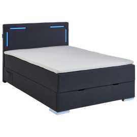 Xora BOXSPRINGOVÁ POSTEĽ, 120/200 cm antracitová.