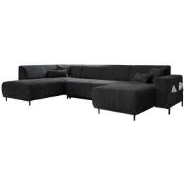 MID.YOU SEDACIA SÚPRAVA, textil, tmavosivá.