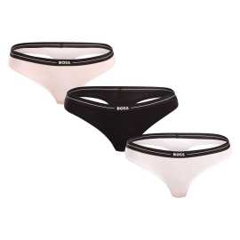 3PACK dames string BOSS veelkleurig (50510030 962) XL.
Op zoek naar kwaliteitsvol en comfortabel ondergoed?
De Hugo string is ideaal voor vrouwen die van comfort houden bij elke vrijetijdsbesteding en dagelijks gebruik.
 
Alle informatie is te vinden in de productinformatie.