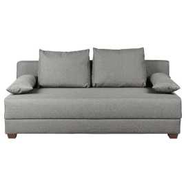 MID.YOU ROZKLADACIA POHOVKA, textil, sivá.