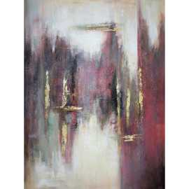 Monee OLEJOMAĽBA, abstraktné, 90/120 cm.