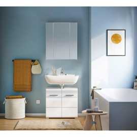 MID.YOU KÚPEĽŇA biela s vysokým leskom.