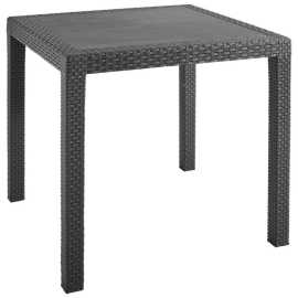 ZÁHRADNÝ STÔL, plast, 79/79/72 cm.