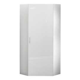 Xora PREDSIEŇOVÁ SKRIŇA, biela, 80/185/80 cm.