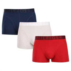 3PACK pánske boxerky Tommy Hilfiger viacfarebné (UM0UM03467 0SQ) XL, trenky.
Zvoľte nadčasový štýl, ktorý kombinuje eleganciu s funkčnosťou.
Funkčný materiál novej generácie pre vaše pohodlie
Kvalitné umelé vlákno s vysokým podielom elastanu zaisťuje, že boxerky sa skvele prispôsobia vášmu telu a neobmedzujú vás v pohybe.
Elegantný dizajn a strih, ktorý drží
Dlhšie nohavičky zaisťujú pohodlie a komfort počas celého dňa – žiadne vyhrňovanie ani nepríjemné zarezávanie.
Prečo by ste mali vyskúšať boxerky Tommy Hilfiger

Funkčný materiál s vynikajúcou pružnosťou a priedušnosťou, ktorý sa ľahko udržiava.
Moderný vzhľad a skvelý strih s dlhšími nohavičkami pre väčšie pohodlie.
Reprezentatívny štýl a kvalita značky Tommy Hilfiger.

Spodná bielizeň Tommy Hilfiger je zárukou najvyššej kvality
Značka Tommy Hilfiger sa stala ikonou amerického obliekania pred takmer 40 rokmi a jej farebnosť v odtieňoch modrej, červenej a bielej je rozpoznateľná na prvý pohľad.
Ako správne starať sa o boxerky Tommy Hilfiger
Aby vaše obľúbené spodné prádlo vydržalo dlho ako nové, odporúčame dodržiavať nasledujúce pokyny.

Pranie: Per na 30 °C s jemným pracím prostriedkom.
Sušenie: Môžeš sušiť v sušičke – zvoľ jemný program s nízkou teplotou.
Žehlenie: Je možné žehliť na nízky stupeň, ale nie je to nutné – materiál je prirodzene hladký.

Tip: Staňte sa odborníkom na údržbu spodnej bielizne vďaka radám v našom článku a doprajte svojim obľúbeným kúskom starostlivosť, ktorú si zaslúžia.