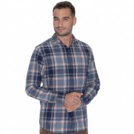 Bushman Hemd Vrain blau S.
 &nbsp;
 Spezifikation:
 &bull; 100% Baumwolle
 &bull; Canvas-Bindung
 &bull; 130 g/m2
 &bull; Edle Markenstickerei
 &bull; Klassischer Schnitt
 &bull; Langärmelig
