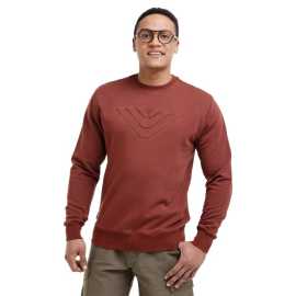 Bushman Sweatshirt Devon burgunderrot M.
