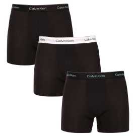 3PACK pánske boxerky Calvin Klein čierné (NB4394-VR9) S, trenky.
Užívajte si maximálne pohodlie a luxus s pánskymi boxerkami Calvin Klein.
Kvalitný materiál pre celodenné pohodlie
Tieto boxerky sú vyrobené z prvotriednej zmesi bavlny a elastanu.
Elegantný dizajn a praktický strih
Tkaná guma s kontrastným logom Calvin Klein vytvárajú štýlový a nadčasový vzhľad.
Prečo si zamilujete boxerky Calvin Klein

Prvotriedny materiál: Kombinácia bavlny a elastanu zaručuje mäkkosť, priedušnosť a elasticitu pre maximálne pohodlie počas celého dňa.


Štýlový dizajn: Ikonické logo Calvin Klein s vyšívanou gumou dodáva boxerkám elegantný vzhľad vhodný na každú príležitosť.


Praktický strih: dlhšie nohavice a prispôsobivý strih poskytujú väčšie pohodlie a voľnosť pohybu, ideálne na bežné nosenie, do práce aj na voľný čas.

Spodnú bielizeň Calvin Klein milujú ľudia na celom svete
Pánska spodná bielizeň Calvin Klein patrí k stáliciam módneho priemyslu.
Ako sa starať o boxerky Calvin Klein
Aby si vaše nové boxerky zachovali svoj vzhľad a kvalitu čo najdlhšie, dodržiavajte tieto jednoduché pokyny:

Pranie: Perte ich pri maximálnej teplote 30 °C.


Sušenie: Sušenie v bubnovej sušičke sa neodporúča - najlepšou voľbou je sušenie na vzduchu.


Žehlenie: Boxerky nie je potrebné žehliť, čím ušetríte čas a námahu.

Tip: Hľadanie obľúbenej spodnej bielizne môže byť beh na dlhé trate, preto chceme, aby vám obľúbené kúsky dlho vydržali.