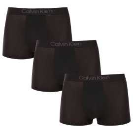 3PACK pánske boxerky Calvin Klein čierné (NB4192-UB1) 3XL, trenky.
Užívajte si maximálne pohodlie a luxus s pánskymi boxerkami Calvin Klein.
Kvalitný materiál pre celodenné pohodlie
Tieto boxerky sú vyrobené z prvotriednej zmesi bavlny a elastanu.
Elegantný dizajn a praktický strih
Tkaná guma s kontrastným logom Calvin Klein vytvárajú štýlový a nadčasový vzhľad.
Prečo si zamilujete boxerky Calvin Klein

Prvotriedny materiál: Kombinácia bavlny a elastanu zaručuje mäkkosť, priedušnosť a elasticitu pre maximálne pohodlie počas celého dňa.


Štýlový dizajn: Ikonické logo Calvin Klein s vyšívanou gumou dodáva boxerkám elegantný vzhľad vhodný na každú príležitosť.


Praktický strih: dlhšie nohavice a prispôsobivý strih poskytujú väčšie pohodlie a voľnosť pohybu, ideálne na bežné nosenie, do práce aj na voľný čas.

Spodnú bielizeň Calvin Klein milujú ľudia na celom svete
Pánska spodná bielizeň Calvin Klein patrí k stáliciam módneho priemyslu.
Ako sa starať o boxerky Calvin Klein
Aby si vaše nové boxerky zachovali svoj vzhľad a kvalitu čo najdlhšie, dodržiavajte tieto jednoduché pokyny:

Pranie: Perte ich pri maximálnej teplote 30 °C.


Sušenie: Sušenie v bubnovej sušičke sa neodporúča - najlepšou voľbou je sušenie na vzduchu.


Žehlenie: Boxerky nie je potrebné žehliť, čím ušetríte čas a námahu.

Tip: Hľadanie obľúbenej spodnej bielizne môže byť beh na dlhé trate, preto chceme, aby vám obľúbené kúsky dlho vydržali.