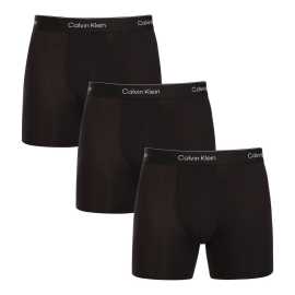 3PACK Moške boksarice Calvin Klein črne (NB4394-TM6) S.
Uživajte v popolnem udobju in razkošju z moškimi boksericami Calvin Klein.
Kakovosten material za celodnevno udobje
Bokserice so izdelane iz vrhunske mešanice bombaža in elastana.
Elegantna zasnova in praktičen rez
Tkana guma s kontrastnim logotipom Calvin Klein ustvarja eleganten in brezčasen videz.
Zakaj vam bodo všeč bokserice Calvin Klein

Premium material: Kombinacija bombaža in elastana zagotavlja mehkobo, zračnost in prožnost za maksimalno udobje skozi ves dan.


Elegantna zasnova: Ikonični izvezeni logotip Calvin Klein daje boksericam eleganten videz, primeren za vsako priložnost.


Praktični rez: Daljše noge in prilagodljiv kroj zagotavljajo dodatno udobje in svobodo gibanja ter so idealne za vsakdanje nošenje, delo in prosti čas.

Spodnje perilo Calvin Klein obožujejo ljudje po vsem svetu
Moško spodnje perilo Calvin Klein je ena od stalnic modne industrije.
Kako skrbeti za boksarice Calvin Klein
Če želite zagotoviti, da bodo vaše nove bokserice čim dlje ohranile svoj videz in kakovost, upoštevajte te preproste smernice:

Pralnica: Temperatura peresa je največ 30 °C.


Sušenje:  Sušenje v sušilnem stroju ni priporočljivo - najboljša možnost je sušenje na zraku.


Likanje: Bokserjev ni treba likati, kar vam prihrani čas in težave.

Nasvet: Iskanje najljubšega spodnjega perila je lahko dolga pot, zato želimo, da bi vaši najljubši kosi zdržali dolgo časa.