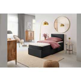 P & B AMERICKÁ POSTEĽ, 90/200 cm, sivá.