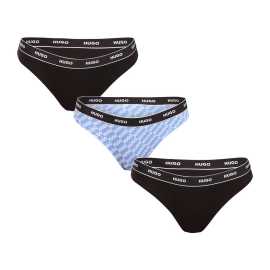 3PACK dámske tangá HUGO viacferbná (50545703 461) L.
Dámske tangá HUGO kombinujú čistý moderný dizajn s dôrazom na pohodlie.
Mäkký materiál pre prirodzený komfort
Tangá HUGO sú vyrobené z mäkké a priedušnej bavlny s prímesou elastanu.
Moderný minimalistický štýl ocenia všetky ženy
Elegantný dizajn s čistými líniami dopĺňa výrazný tkaná guma v páse s logom značky, ktorý dodáva tangám moderný športový vzhľad.
Prečo si vybrať tangá HUGO

Prémiový bavlnený materiál s elastanom: Mäkký, pohodlný a pružný.
Značková tkaná guma: Štýlový detail, ktorý dobre drží.
Čistý a nadčasový dizajn: Ideálny na každý deň aj na výnimočné príležitosti.

Značka HUGO – pre sebavedomý a moderný štýl
HUGO je súčasťou svetoznámej módnej značky zameranej na moderný štýl, kvalitu a originalitu.
Ako sa starať o dámske tangá HUGO
Aby si tvoje tangá zachovali svoj vzhľad a kvalitu čo najdlhšie, odporúčame:

Pranie: Per pri 40 ° C, najlepšie naruby, pre dlhšiu životnosť farieb aj gumy.
Sušenie: Nedávaj do sušičky - suš je voľne na vzduchu.
Žehlenie: Možno na nižší stupeň pre bavlnu, ale vyhýbaj sa žehleniu cez gumu.

Tip: Staň sa odborníkom na údržbu spodnej bielizne vďaka radám v našom článku a dopraj svojim obľúbeným kúskom starostlivosť, ktorú si zaslúžia.