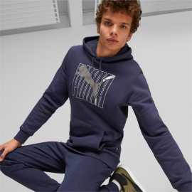 Puma ESS+ LOGO LAB Holiday Hoodie FL L.