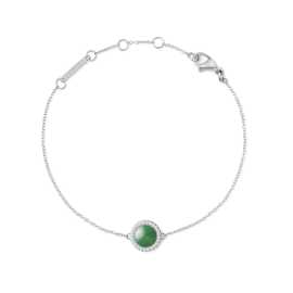 Daniel Wellington Štýlový náramok s jadeitom a kryštálmi DW00401436.