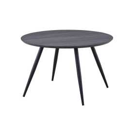 Carryhome JEDÁLENSKÝ STÔL, čierna, farba vlašského orecha, 120/75/120 cm.