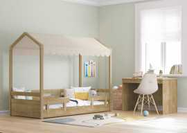 Detská izba cody - dub svetlý/béžová.

 

Detská domčeková posteľ vytvorí v izbičke vašej ratolesti jedinečné prostredie.

 

Bežná domčeková posteľ získa oveľa zábavnejší a originálnejší vzhľad so strieškou v béžovej farbe.

 

Zábrana na posteľ je navrhnutá tak, aby poskytla dostatok bezpečia pri divokých snoch alebo hrátkach vášho dieťaťa.

 

Detská izba sa skladá z týchto prvkov:


	Písací stôl Cody - 110x62x75cm (š, v, h)
	Domčeková posteľ Cody II - 95,3x167,5x213cm (š, v, h)
	2x zábrana na posteľ Cody II - 72x26x2,5cm (š, v, h)
	Strieška na domčekovú posteľ Fairy II - 198x140cm (d, š)


 

Všetky produkty z kolekcie Cody nájdete nižšie v súvisiacich produktoch.