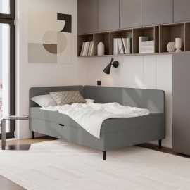 P & B AMERICKÁ POSTEĽ, 120/200 cm, grafitová.