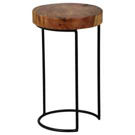 MID.YOU PRÍRUČNÝ STOLÍK, indický palisander, farba indického palisandra.