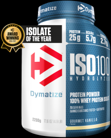 Dymatize ISO 100 Hydrolyzed 2264 g smooth banana.
