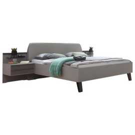 Dieter Knoll ZOSTAVA S POSTEĽOU, 180/200 cm, hnedá, sivá.